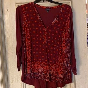 EUC Lucky Brand 1X shirt